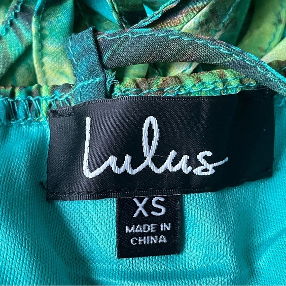 Lulus Tropic of Discussion Green Tropical Print Maxi Dress - 29835 - Picture 14 of 16